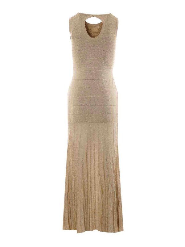 TWINSET: ニーレングスドレス online - 膝丈ドレス - 金