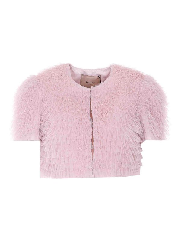 TWINSET: トップス＆タンクトップ - トップ/タンクトップ - ヌードカラー