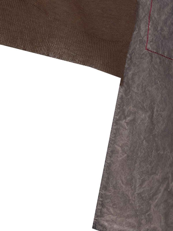 The Best Shops UMA WANG: crew necks - Brown Sweater