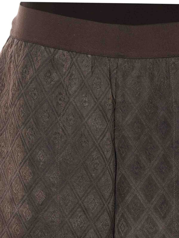 フレアジーンズ - ブラウン shop online: UMA WANG