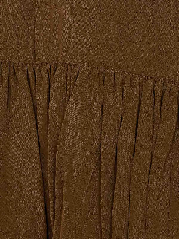 The Best Shops UMA WANG: ニーレングスドレス - 膝丈ドレス - 緑