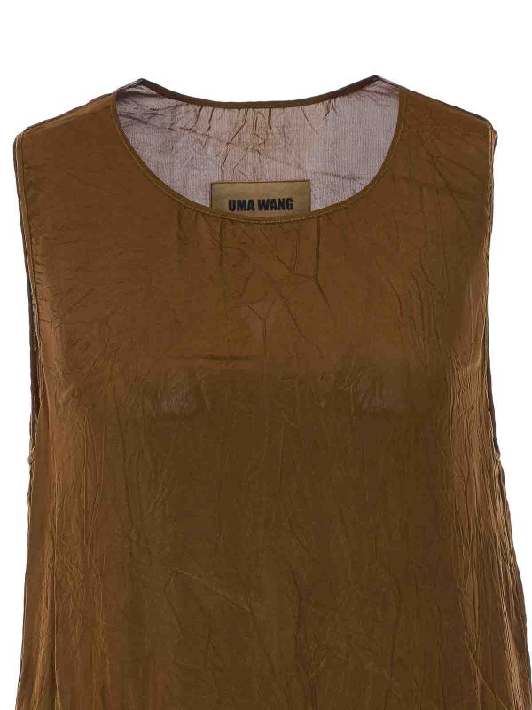 膝丈ドレス - 緑 shop online: UMA WANG