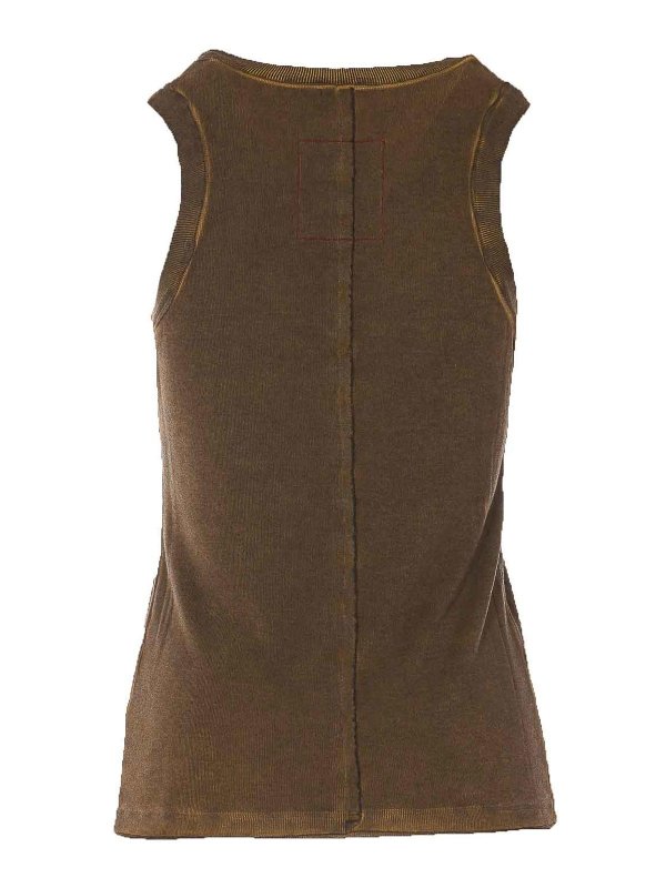 UMA WANG: Tops & Débardeurs online - Top - Vert