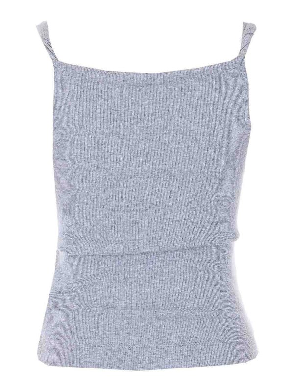 VIVIENNE WESTWOOD: Tops & Tank tops online - Grey Anna Top
