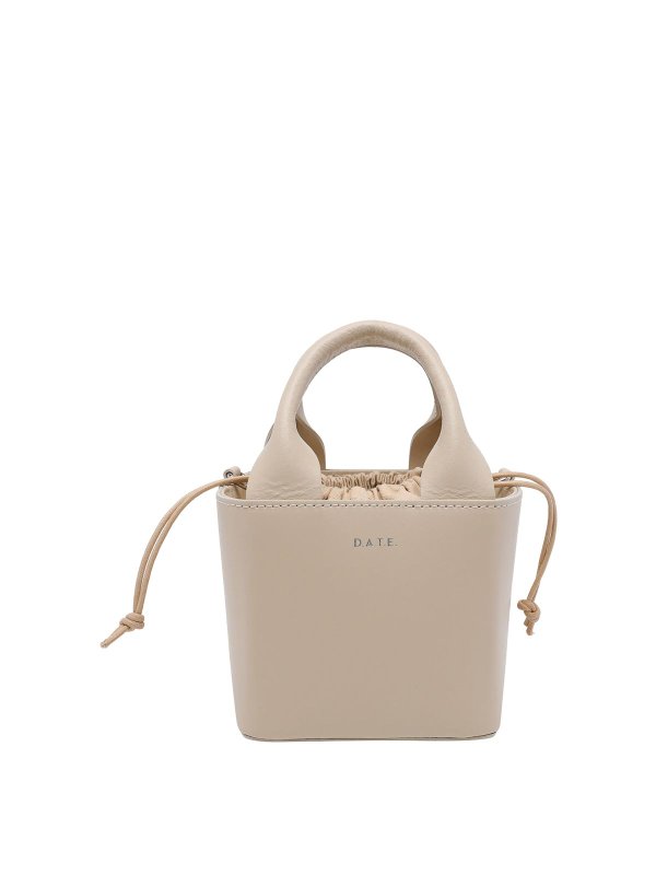 D.A.T.E.: Handtaschen - Shopper - Beige