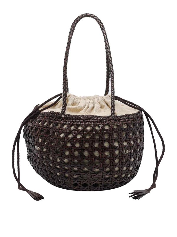 DRAGON DIFFUSION: Handtaschen - Shopper - Braun