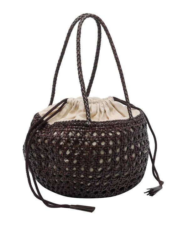 DRAGON DIFFUSION: Handtaschen online - Shopper - Braun