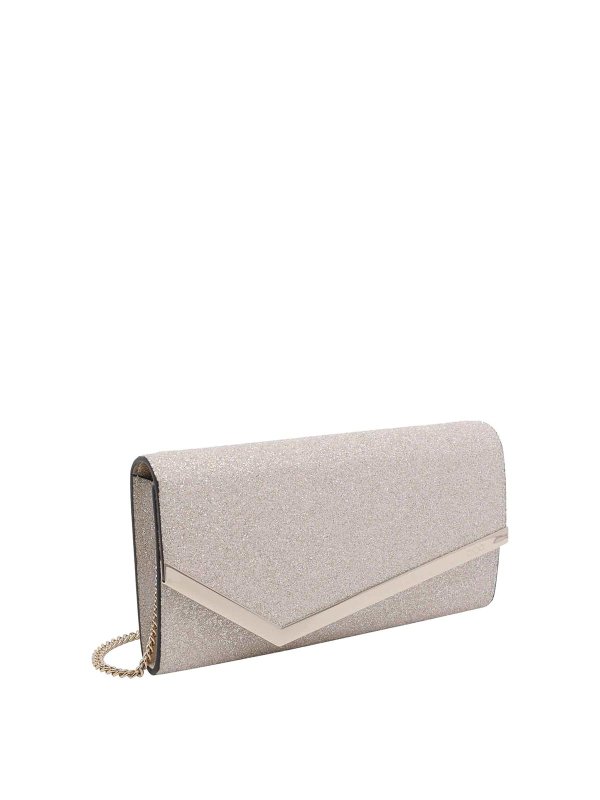 JIMMY CHOO: クラッチバッグ online - クラッチバッグ - 金