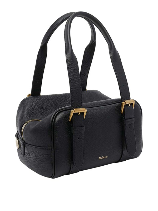 MULBERRY: shoulder bags online - Black Small Boston Shoulder Bag