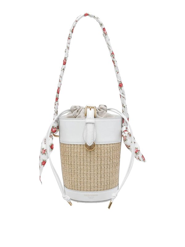 DOLCE & GABBANA: Sacs seau  - Sac Seau - Blanc