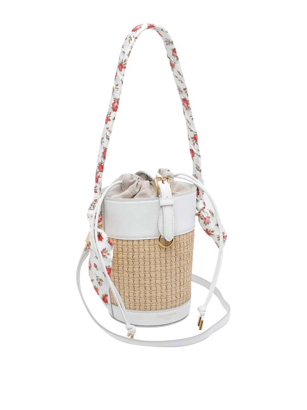DOLCE & GABBANA: Sacs seau  online - Sac Seau - Blanc