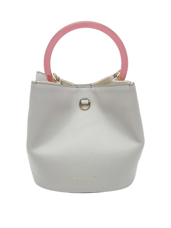 Marni: トートバッグ - トートバッグ - グレー