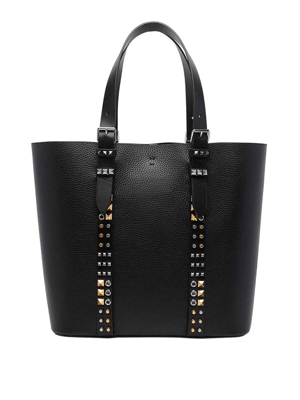 The Best Shops VALENTINO GARAVANI: totes bags - Medium Rockstud Tote Bag