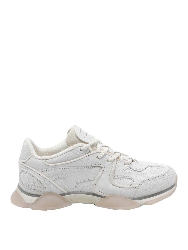 AXEL ARIGATO: trainers - White Eris Crackles Sneakers