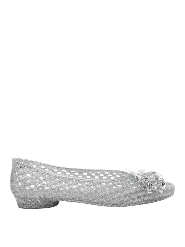 HEAVENLY JELLY: Ballerines - Ballerines - Argent