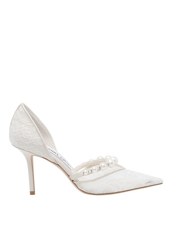 JIMMY CHOO: Pumps - Pumps - Weiß