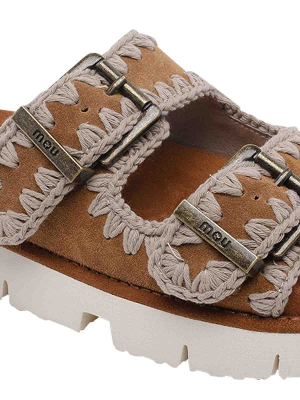 Sandali bio marroni Replica 
online: MOU