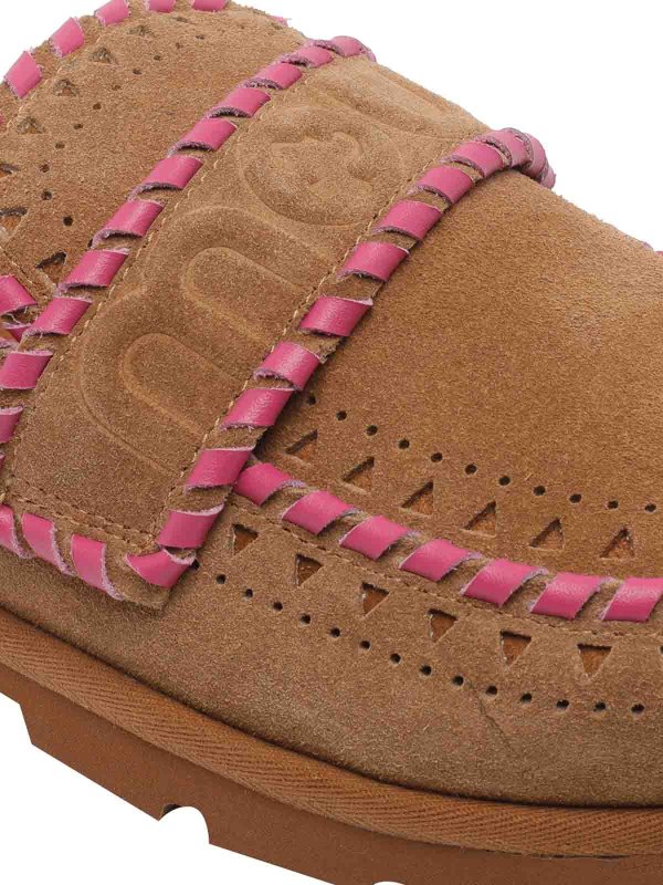 ミュール - ブラウン shop online: MOU