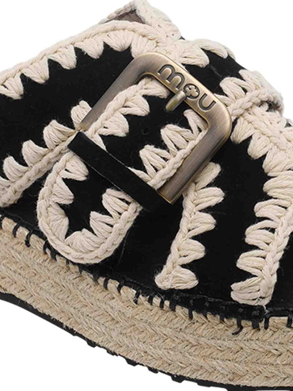 サンダル - 黒 shop online: MOU