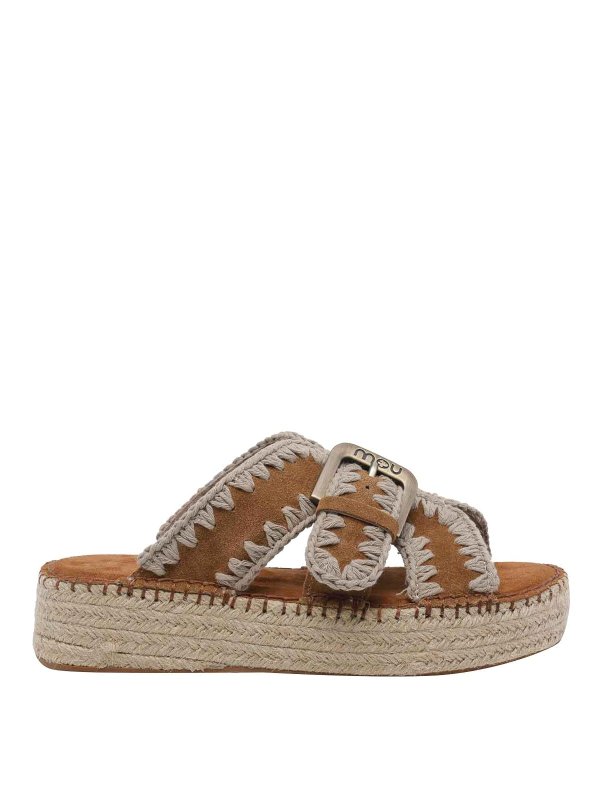 MOU: サンダル - サンダル - ブラウン