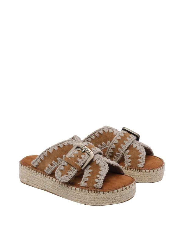 MOU: サンダル online - サンダル - ブラウン