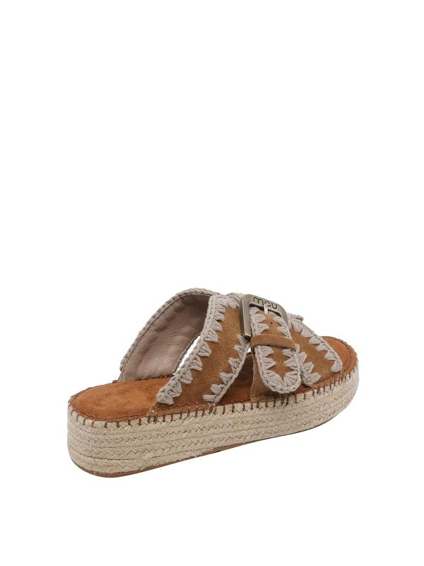 The Best Shops MOU: サンダル - サンダル - ブラウン