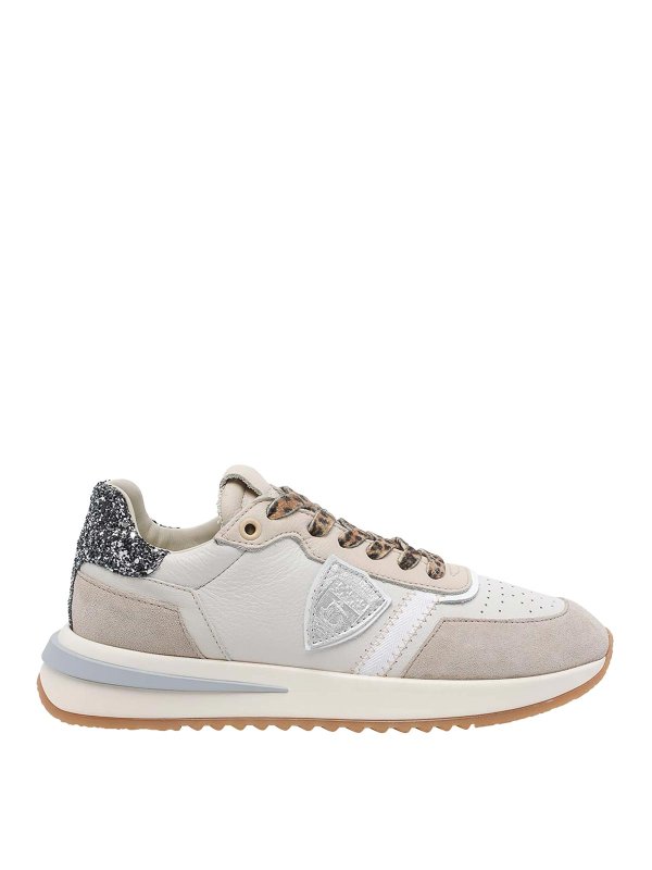 PHILIPPE MODEL: trainers - Beige Tropez 21 Sneakers