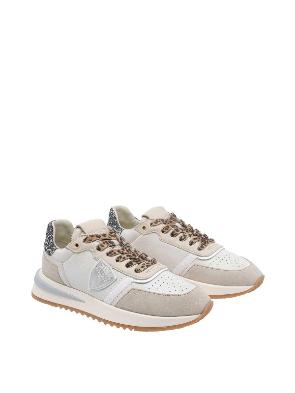 PHILIPPE MODEL: trainers online - Beige Tropez 21 Sneakers