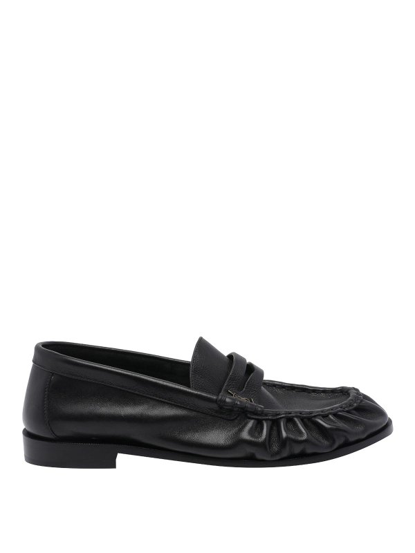 SAINT LAURENT: Loafers & Slippers - Suede Loafers