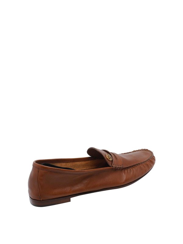 The Best Shops VERSACE: ロファー＆スリッパ - ローファー - ブラウン