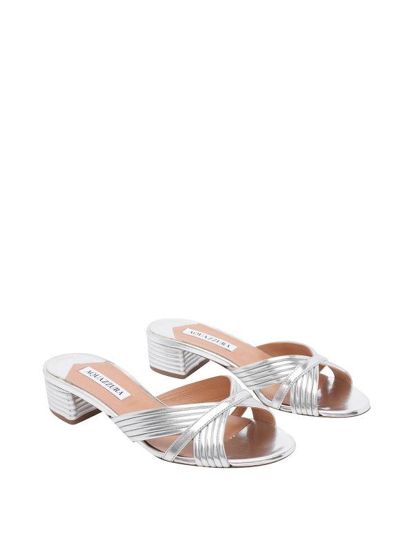 Aquazzura: Sandalen online - Sandalen - Silber