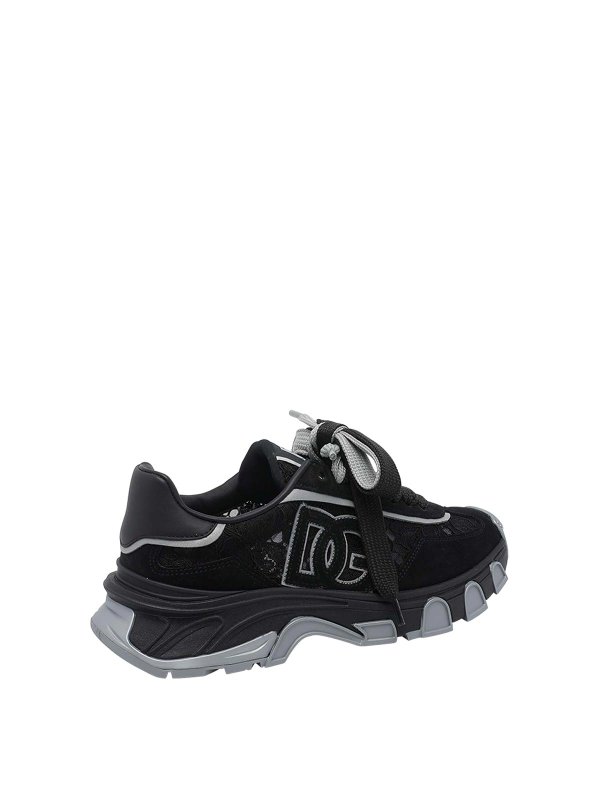 The Best Shops DOLCE & GABBANA: trainers - Black Dg Country Road Sneakers