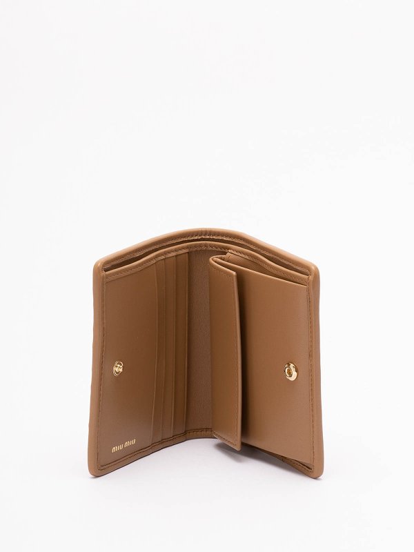 The Best Shops MIU MIU: wallets & purses - Matelass Nappa Leather Wallet