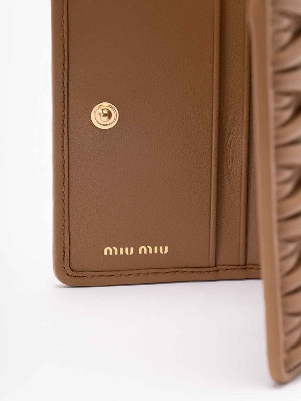 MIU MIU buy online Matelass Nappa Leather Wallet