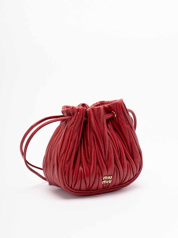 The Best Shops MIU MIU: clutches - `Matelass` Nappa Leather Pouch