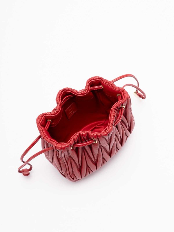 MIU MIU buy online `Matelass` Nappa Leather Pouch