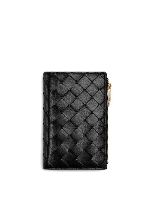 BOTTEGA VENETA: 財布＆ポーチ - 財布 - 黒