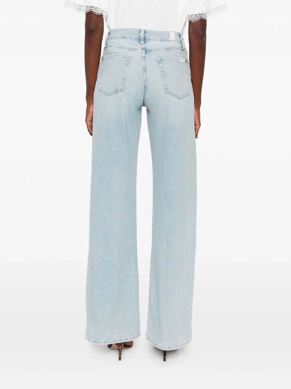 ストレートジーンズ - ライトブルー Replica 
online: 7 FOR ALL MANKIND