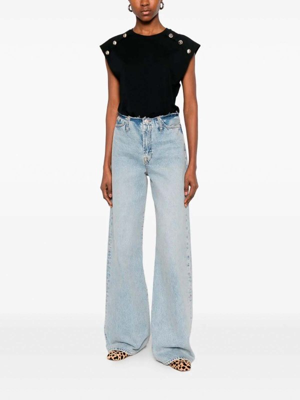 7 FOR ALL MANKIND: ストレートジーンズ online - ストレートジーンズ - ライトブルー