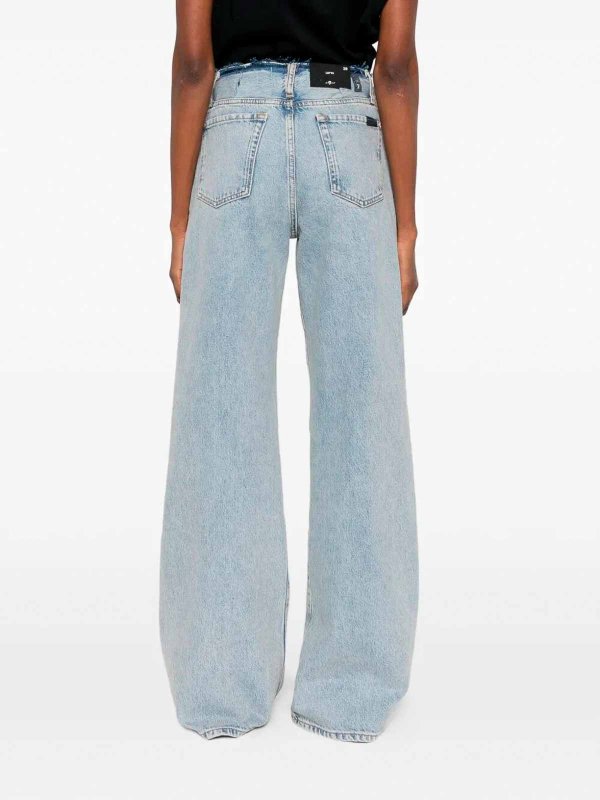 The Best Shops 7 FOR ALL MANKIND: ストレートジーンズ - ストレートジーンズ - ライトブルー