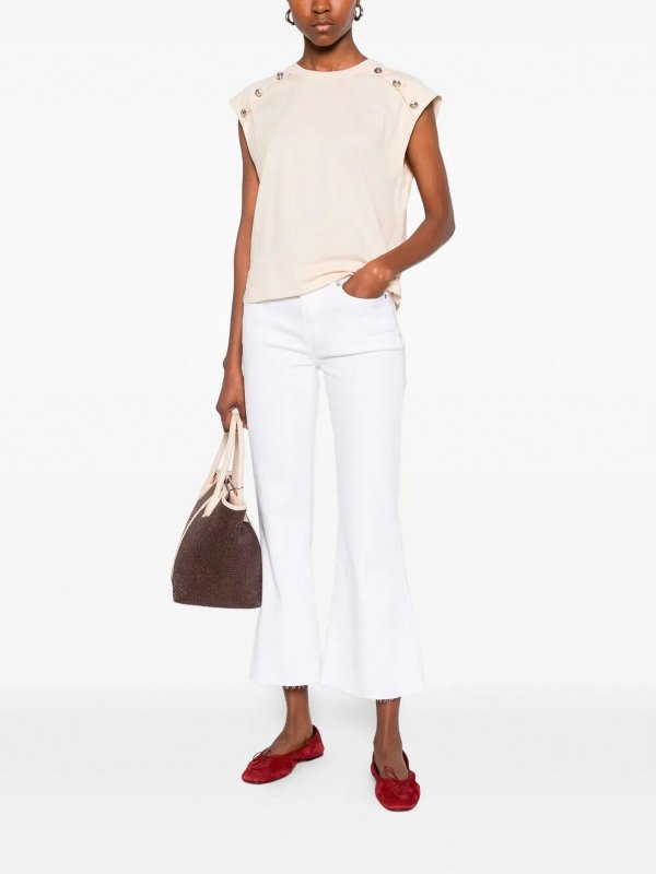 7 FOR ALL MANKIND: Jeans Rectos online - Vaqueros Rectos - Blanco