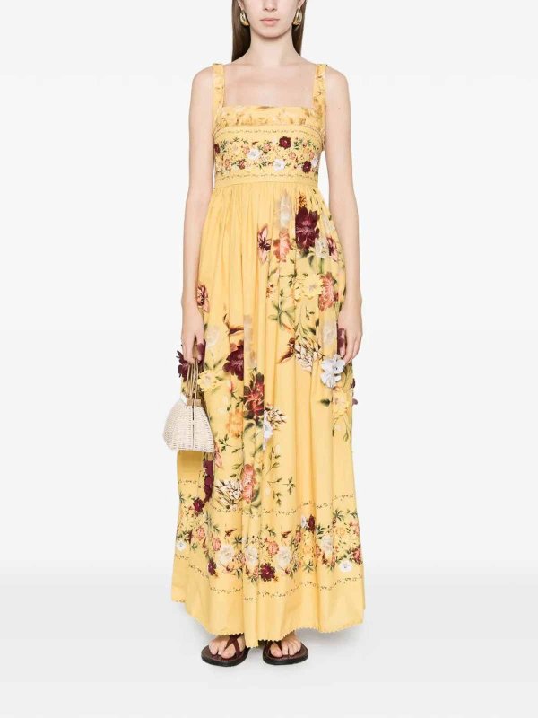 AGUA BY AGUA BENDITA: maxi dresses online - `Barbara Paramo` Maxi Dress