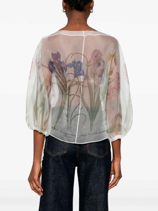 ALBERTA FERRETTI buy online Camicia in organza trasparente