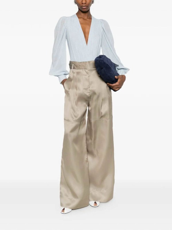 ALBERTA FERRETTI: カジュアルトラウザー online - カジュアルパンツ - グレー