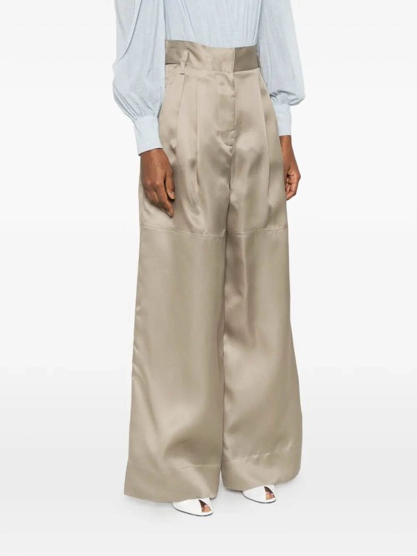 The Best Shops ALBERTA FERRETTI: カジュアルトラウザー - カジュアルパンツ - グレー