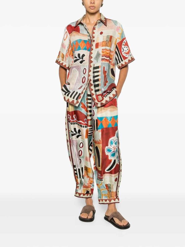 ALEMAIS: シャツ online - シャツ - ブルー