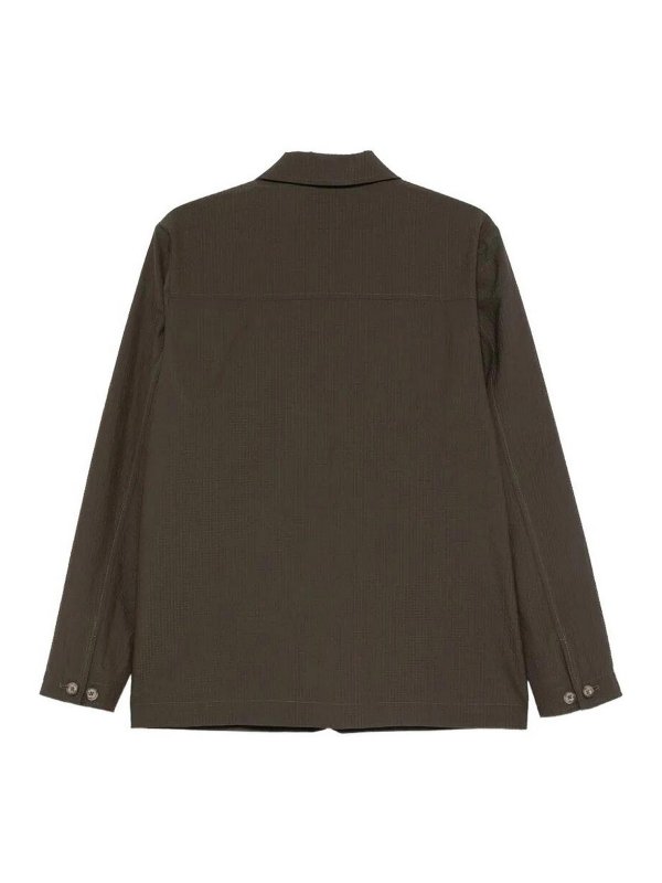 ALTEA: casual jackets online - `Constantin Seersucker` Jacket