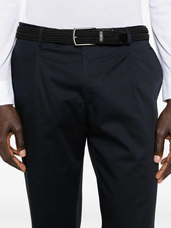 The Best Shops BARBA NAPOLI: カジュアルトラウザー - カジュアルパンツ - ブルー