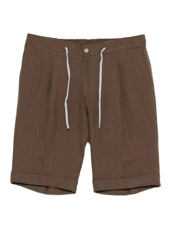 BARBA NAPOLI: Trousers Shorts - Chino Bermuda
