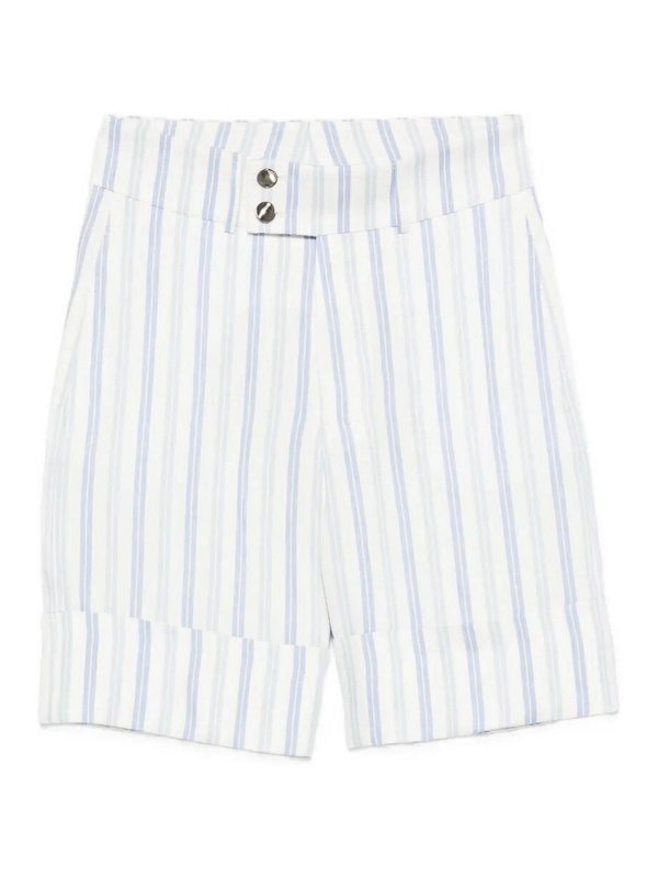 BERWICH: Trousers Shorts - High-Waisted Bermuda Shorts